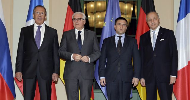 Βλέπει πρόοδο ο Σταϊνμάγερ στις συνομιλίες για την Ανατολική Ουκρανία