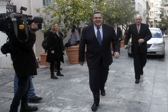 Καμμένος: «Η προγραμματική συμφωνία με τον ΣΥΡΙΖΑ θα είναι οι προγραμματικές δηλώσεις της κυβέρνησης»