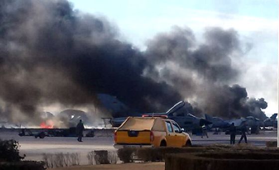 Τουλάχιστον 10 νεκροί, μεταξύ αυτών δύο έλληνες πιλότοι, από συντριβή F-16 στην Ισπανία
