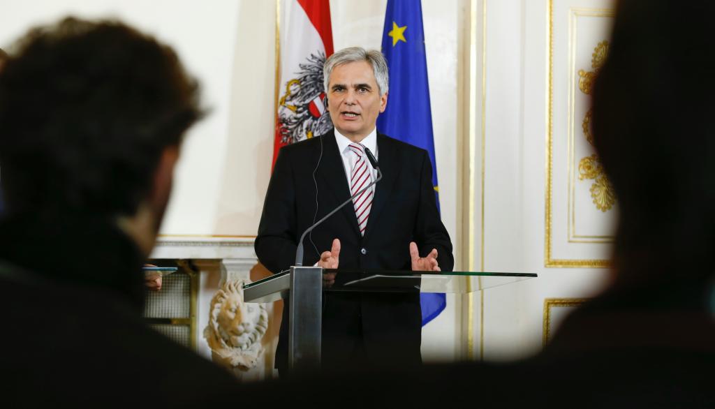 «Ενα πρώτο σημαντικό βήμα επιτεύχθηκε στο ζήτημα της Ελλάδας», λέει ο καγκελάριος της Αυστρίας