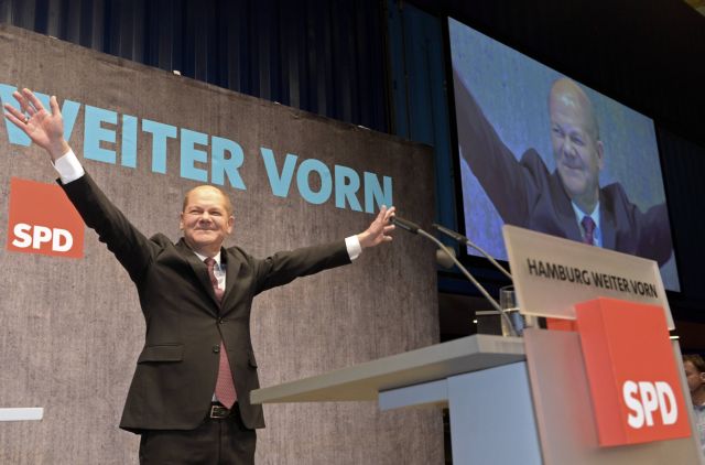 Το SPD κερδίζει τις εκλογές στο Αμβούργο