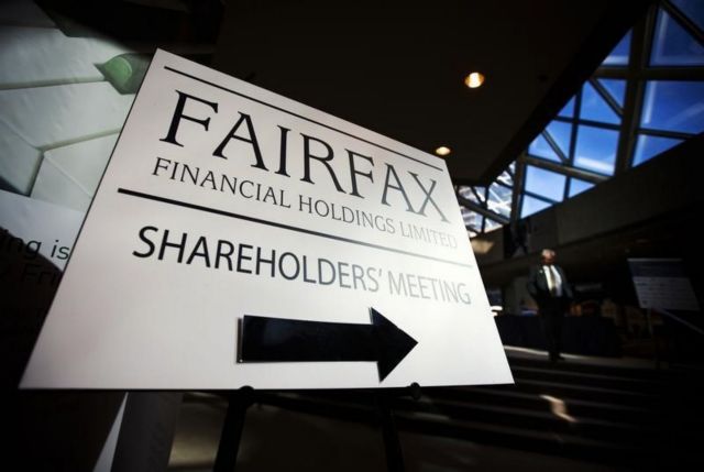 Η Fairfax εξαγοράζει την ασφαλιστική εταιρεία Brit έναντι 1,88 δισ. δολαρίων