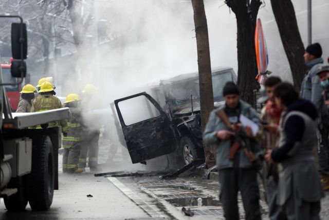 Επίθεση αυτοκτονίας εναντίον οχήματος της τουρκικής  πρεσβείας στην Καμπούλ – δύο νεκροί