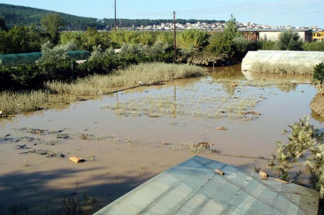 Σε συναγερμό οι Σέρρες: Πλημμύρες έπειτα από υποχώρηση αναχώματος στον Στρυμόνα
