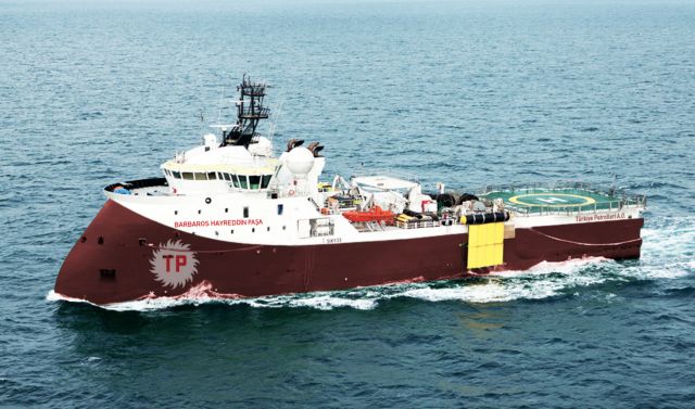 Φεύγει από την Κύπρο το τουρκικό ερευνητικό σκάφος «Μπαρμπαρός»