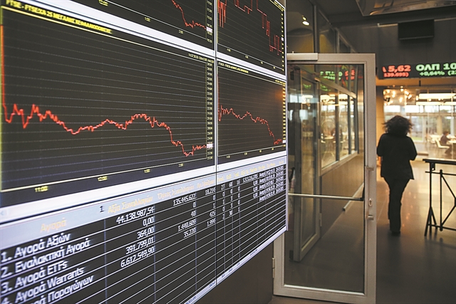 Αντίρροπες δυνάμεις στο Χρηματιστήριο Αθηνών