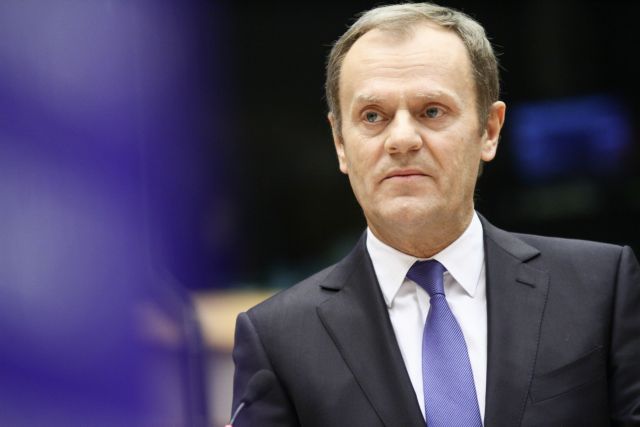 Τουσκ: «Ελληνική έξοδος από το ευρώ θα ήταν καταστροφικά βλακώδης»