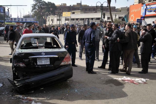 Ενδεκα τραυματίες από έκρηξη βόμβας στην Αίγυπτο