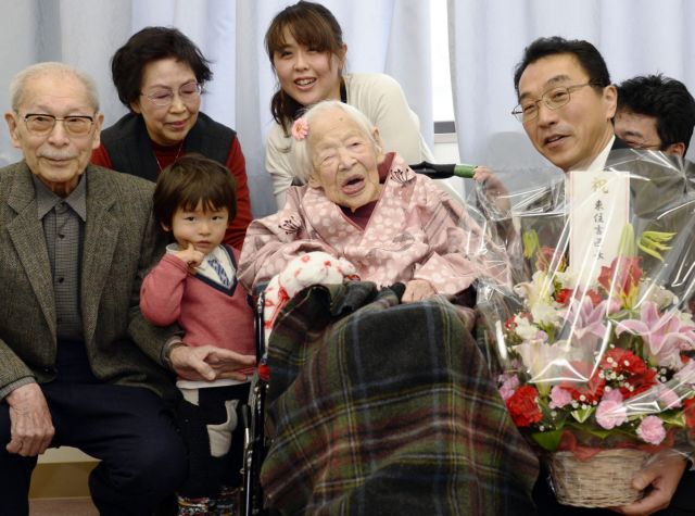 Η γηραιότερη γυναίκα στον κόσμο γιόρτασε 117 χρόνια ζωής