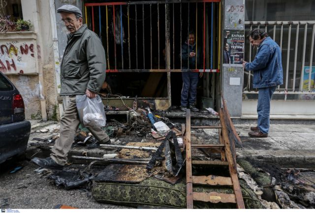 Ανάληψη ευθύνης για την εμπρηστική επίθεση στα γραφεία του ΣΥΡΙΖΑ στα Πατήσια