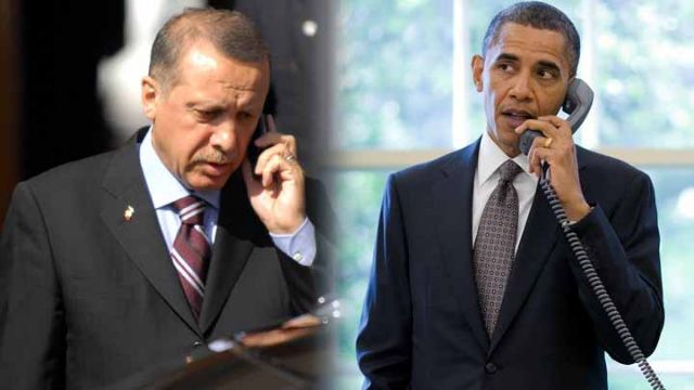 Τηλεφωνική συνομιλία Ομπάμα-Ερντογάν για τα «καυτά» θέματα της Μέσης Ανατολής