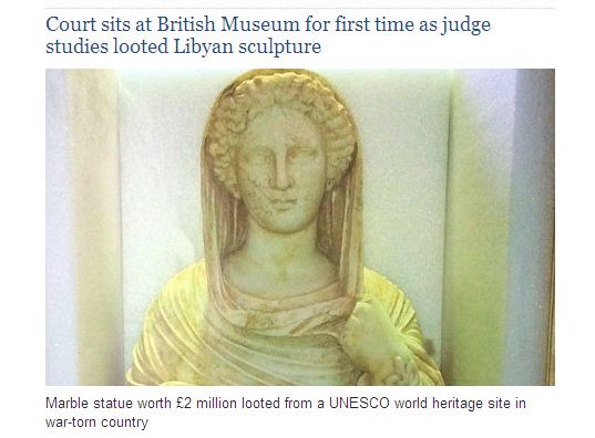 «Δικαστήριο» στήθηκε στο Βρετανικό Μουσείο για ελληνικό άγαλμα από τη Λιβύη