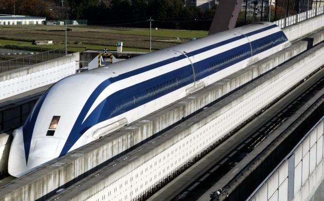 Ιαπωνικό τρένο έσπασε το ρεκόρ του με ταχύτητα 603 χλμ/ώρα