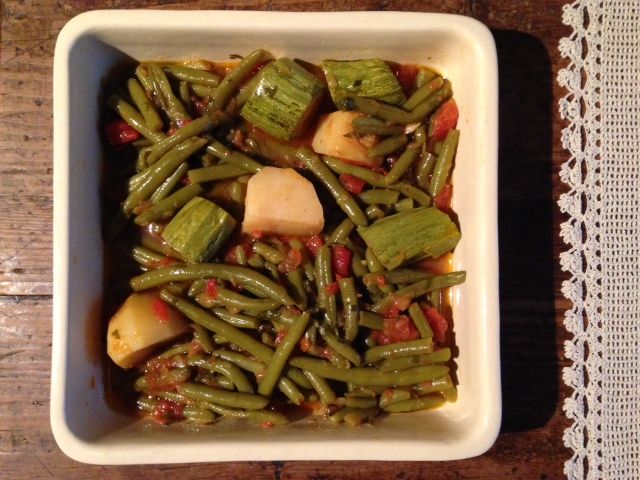 Φασολάκια λαδερά