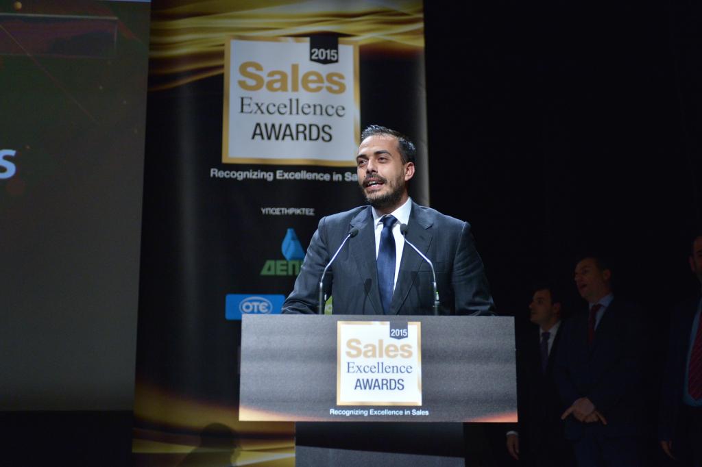 Διάκριση για την online sales στην τελετή απονομής των Sales Ecxellence Awards 2015