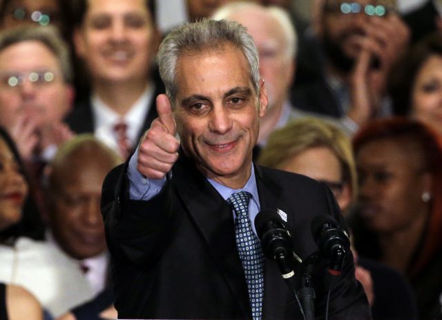 ΗΠΑ: Ξανά δήμαρχος του Σικάγο ο Ραμ Εμάνουελ πρώην στενός συνεργάτης του Ομπάμα