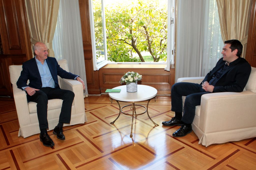 Παπανδρέου: «Πατριωτικός σκοπός να μείνει η Ελλάδα στην ευρωζώνη»