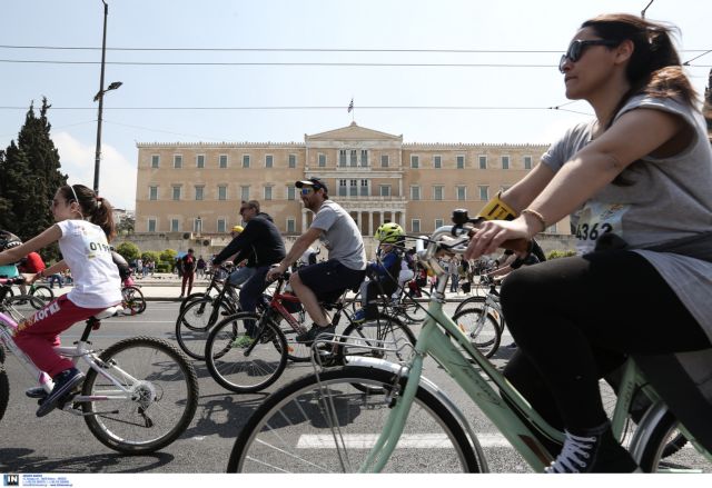 Αθήνα: 10.000 πολίτες στον ποδηλατικό γύρο