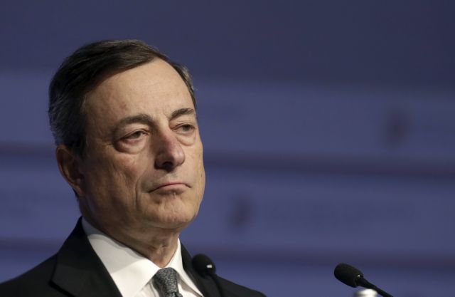Ντράγκι: «Η ΕΚΤ έχει την αρμοδιότητα να θέτει περιορισμούς στον ELA»