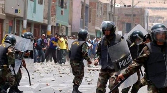 Περού: Ενας νεκρός σε διαδήλωση κατά της λειτουργίας μεταλλείου χαλκού