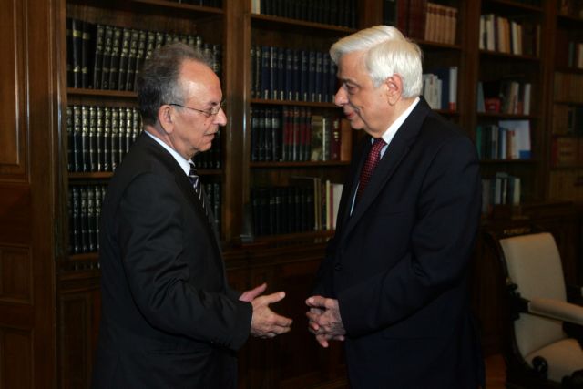 Τον πρώην πρόεδρο της Βουλής Δ. Σιούφα δέχθηκε ο Πρ. Παυλόπουλος