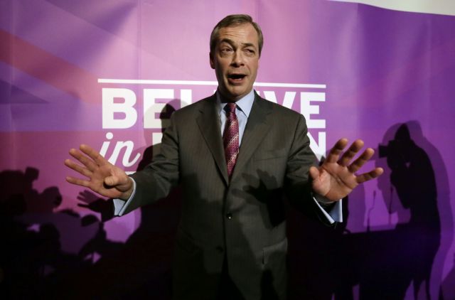 Παραμένει ο Νάιτζελ Φάρατζ στην ηγεσία του UKIP – δεν έγινε δεκτή η παραίτησή του