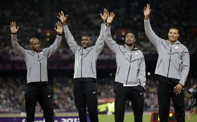 ΗΠΑ: Η ανδρική ομάδα σκυταλοδρομίας χάνει το ασημένιο μετάλλιο των Ολυμπιακών του 2012
