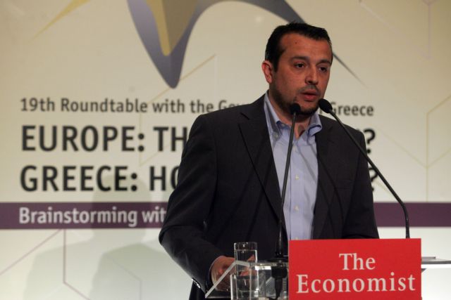 Παππάς: «Δεν βοηθά καθόλου η επαναφορά σεναρίων Grexit από κύκλους στη Γερμανία»