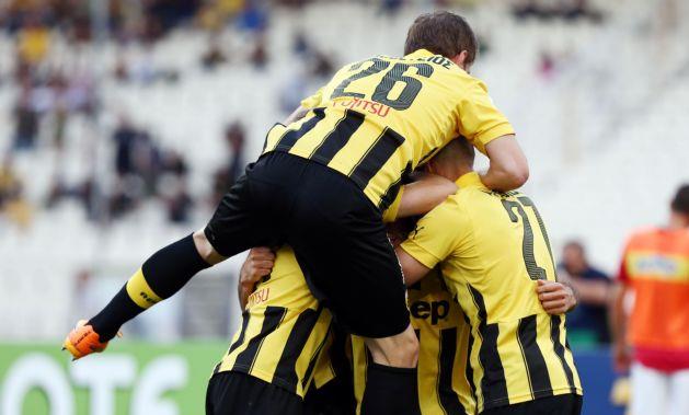 Η ΑΕΚ νίκησε τον Ολυμπιακό Βόλου και θέλει ένα βαθμό για την άνοδο