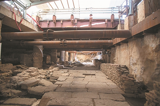 Ομόφωνο «ναι» από το ΚΑΣ για την προσωρινή απόσπαση των αρχαίων στον σταθμό Βενιζέλου