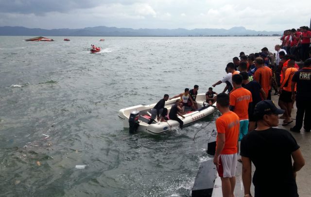 Φιλιππίνες: Τουλάχιστον 41 οι νεκροί και πέντε οι αγνοούμενοι του ναυαγίου
