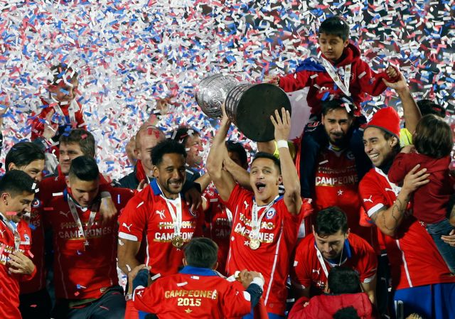 Η Χιλή κατέκτησε για πρώτη φορά τον τίτλο στο Κόπα Αμέρικα