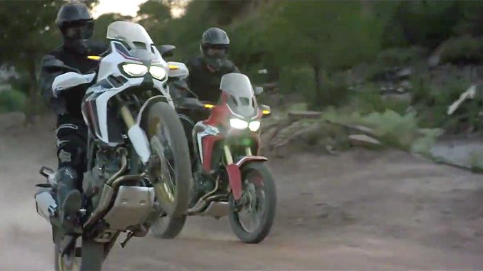 H νέα Honda Africa Twin σε ένα ακόμη βίντεο