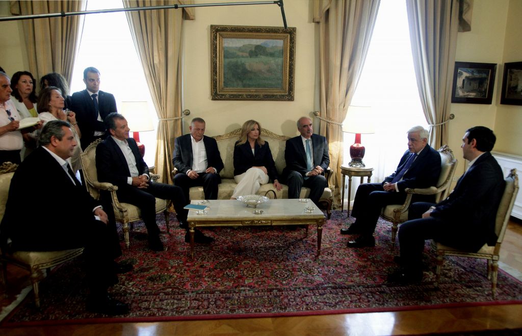 Το μενού στο Προεδρικό Μέγαρο δεν περιελάμβανε εκλογές