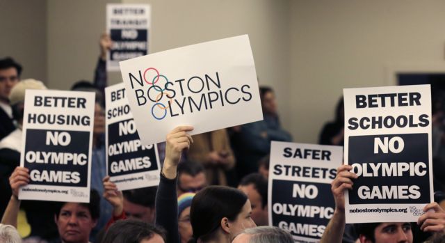 Η Βοστώνη απέσυρε την υποψηφιότητά της για τους Ολυμπιακούς Αγώνες του 2024