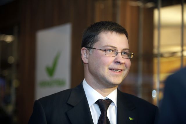 Ντομπρόβσκις: «Θέλουμε ολοκληρωμένο πρόγραμμα μεταρρυθμίσεων»