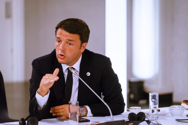 Ματέο Ρέντσι: Πρέπει να ξεπεραστεί το Δουβλίνο 2