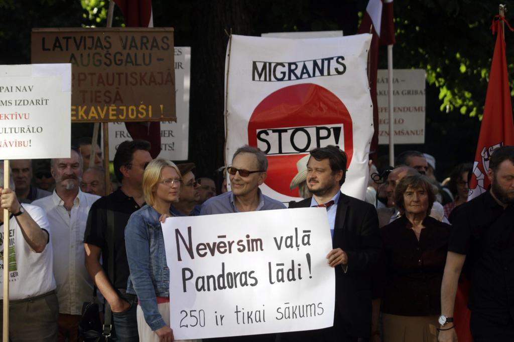 Ξεσηκώθηκαν στη Λετονία για την απόφαση της κυβέρνησης να φιλοξενήσει 250 πρόσφυγες