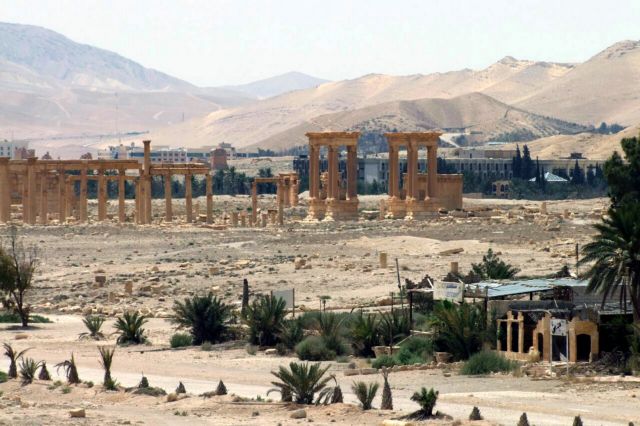 Τμήμα δεύτερου αρχαίου ναού στην Παλμύρα κατέστρεψαν οι τζιχαντιστές