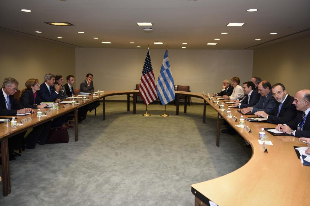 Τη στενή διμερή σχέση ΗΠΑ-Ελλάδας, επαναβεβαίωσε ο υπουργός Εξωτερικών των ΗΠΑ
