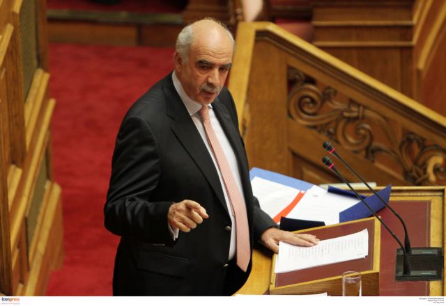 Η ΝΔ καταψηφίζει το πολυνομοσχέδιο δήλωσε ο Β. Μεϊμαράκης