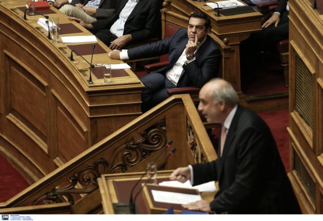 «Μη διανοηθεί ο κ. Τσίπρας να φέρει νέα μέτρα στη Βουλή», δήλωσε ο Β. Μεϊμαράκης