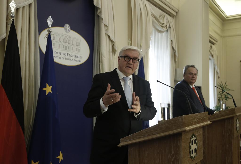 Ανοικοδόμηση των σχέσεων Ελλάδας- Γερμανίας συμφώνησαν Κοτζιάς – Σταϊνμάγερ
