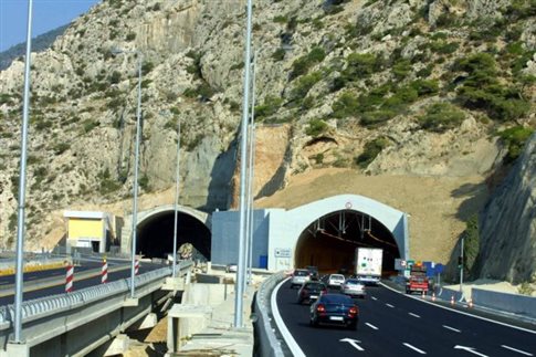 Διακοπή κυκλοφορίας στις σήραγγες της Κακιάς Σκάλας λόγω εργασιών