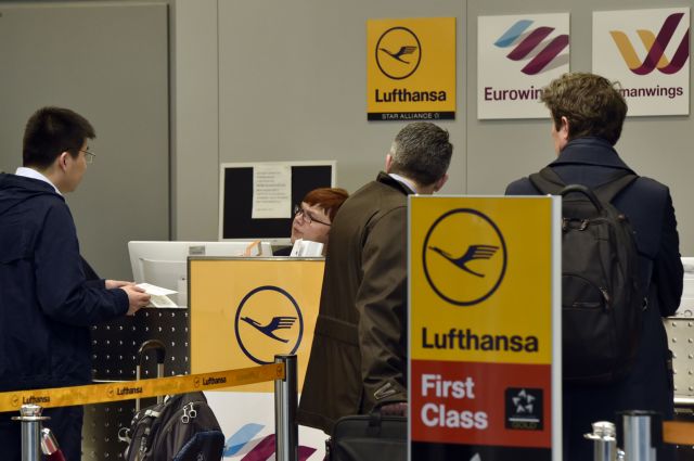 Η Lufthansa ακύρωσε 930 πτήσεις λόγω της απεργίας των πληρωμάτων καμπίνας