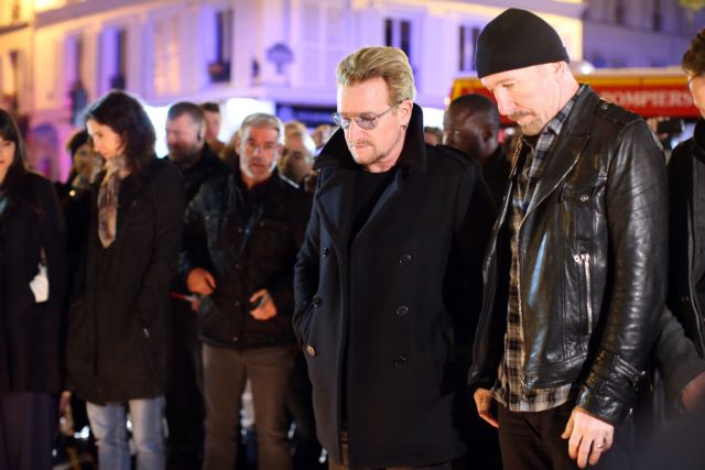 Τους νεκρούς στο Μπατακλάν τίμησαν οι U2