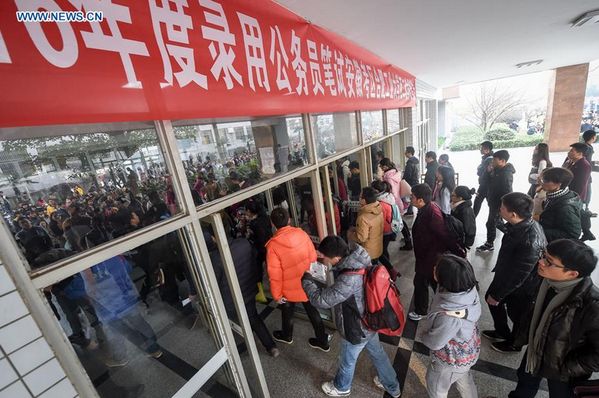 Κίνα: 930.000 υποψήφιοι για 27.000 θέσεις εργασίας στο Δημόσιο