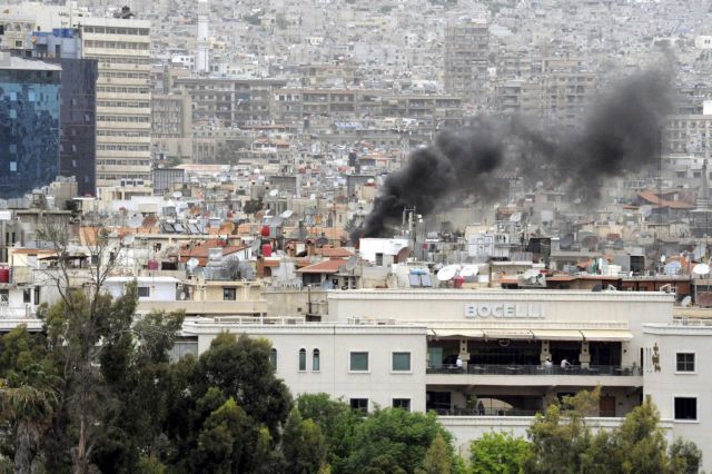 Τουλάχιστον 9 νεκροί και 16 τραυματίες από βλήματα όλμου στη Δαμασκό