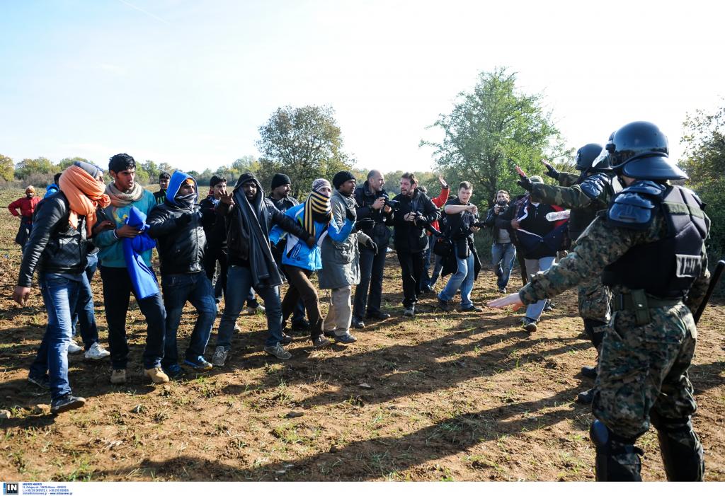 Ενταση και πάλι στην Ειδομένη – πετροπόλεμος και μικροεπεισόδια