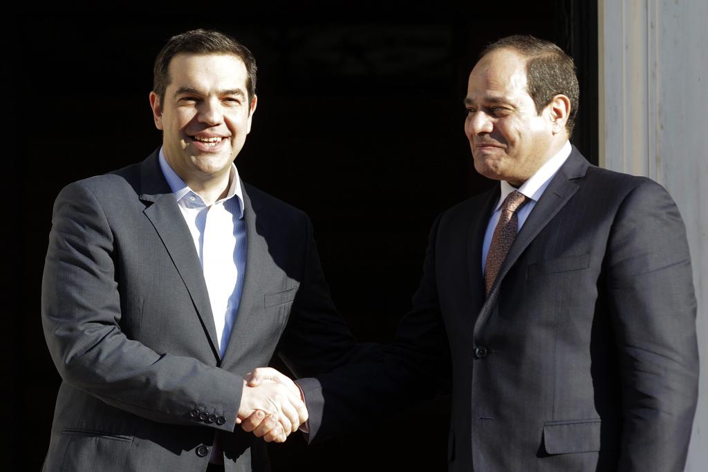 Τσίπρας προς Αλ Σίσι: «Καταλύτης για την ευρύτερη περιοχή η ελληνοαιγυπτιακή συνεργασία»